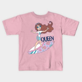 Surfer Queen Kids T-Shirt